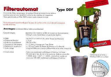 Filterautomat Type DDF